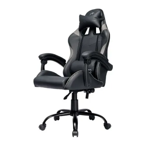 Cadeira Gamer Rise Mode Z11, Ângulo Ajustável, Tecido, Cinza e Preto - RM-CG-Z11-GB