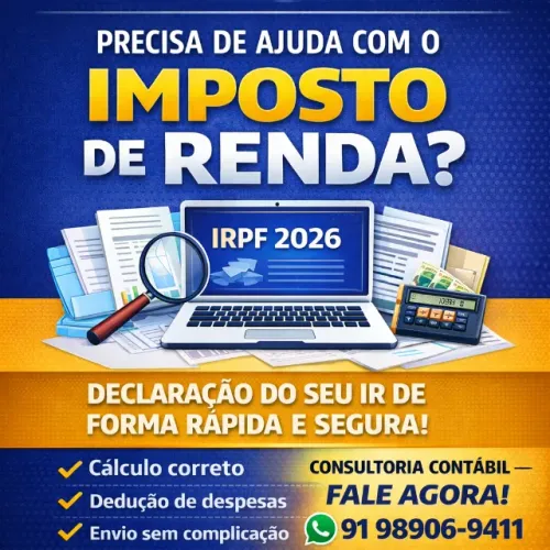 Declaração de Imposto de Renda 2026 - IRPF 2026