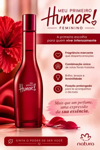 Perfume Feminino Frutal/Floral Natura Meu primeiro Humor