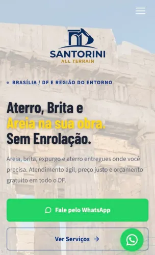 TERRA CASCALHO BRITA AREIA