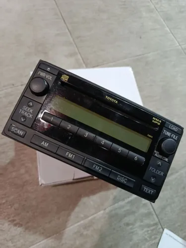 CD PLAYER HILLUX MP3 ORIGINAL TOYOTA