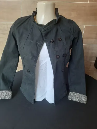Jaqueta Jeans preta