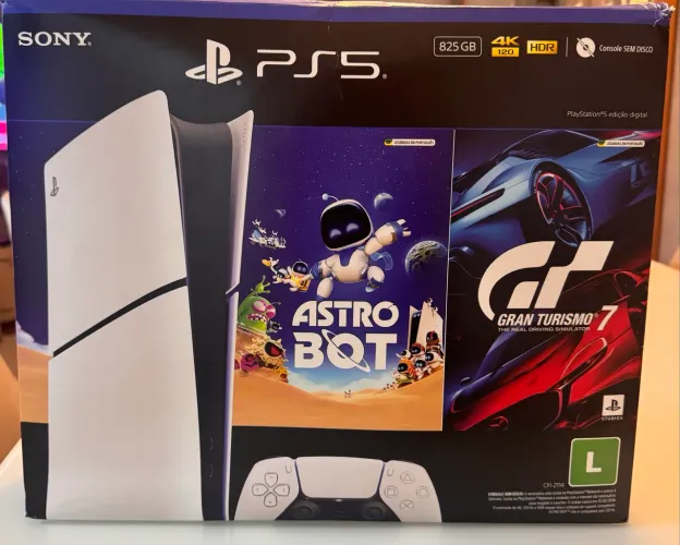 PlayStation 5 / 825 gb com um controle + portal ps5