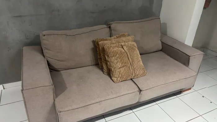 Sofá retrátil 3 lugares