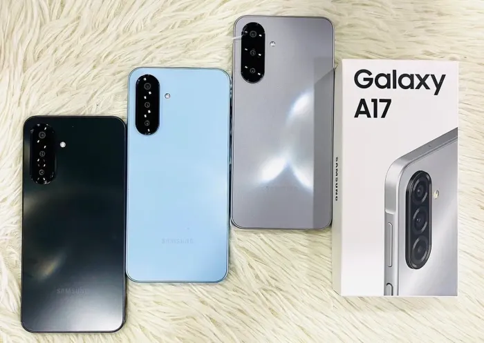 Celular Samsung Galaxy A17 Com la, 128gb, 4gb Ram, Câm De 50mp, Tela De 6.7