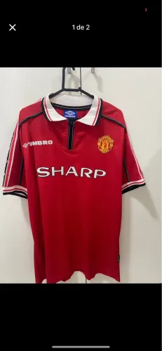 Camisa Manchester United 1999 retrô