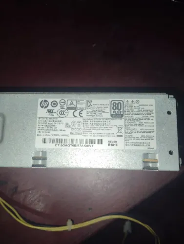 Fonte HP 180w 80plus bronze