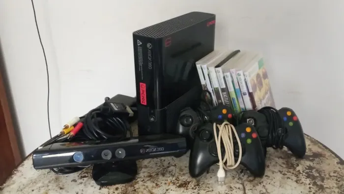 Xbox 360 super slim novo com TUDO