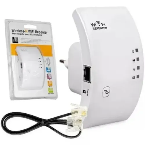 REPETIDOR WIFI SINAL WIRELESS AMPLIFICADOR EXTENSOR POTENTE.