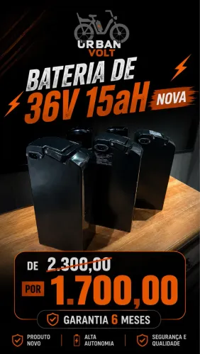 Bateria 36v Lítio
