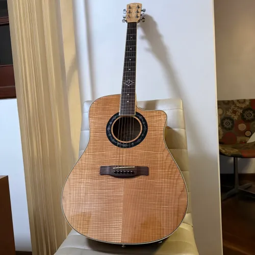 Violão Fender T-Bucket 400 Ce Flame - Lindo!! Super Conservado!!