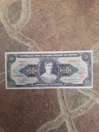 Nota de 50 cruzeiros