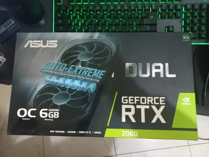 Placa de vídeo Asus RTX 2060 OC 6gb GDDR6