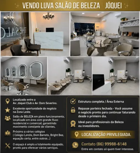 Vendo Luva Salão de Beleza