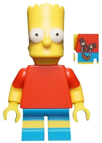 lego the simpsons Sim008: Bart Simpson, The Simpsons, Series 1