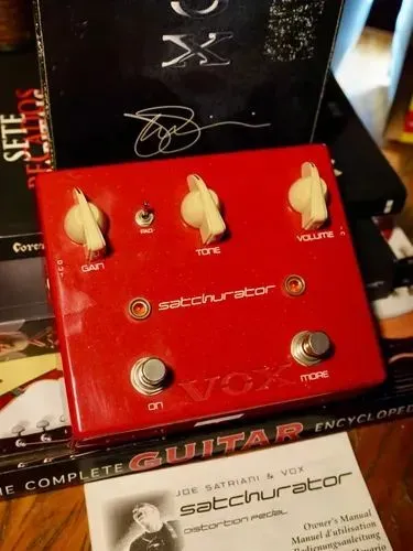 Pedal Vox Satchurator Assinatura Joe Satriani
