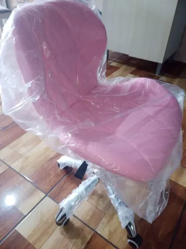 Cadeira de escritório rosa