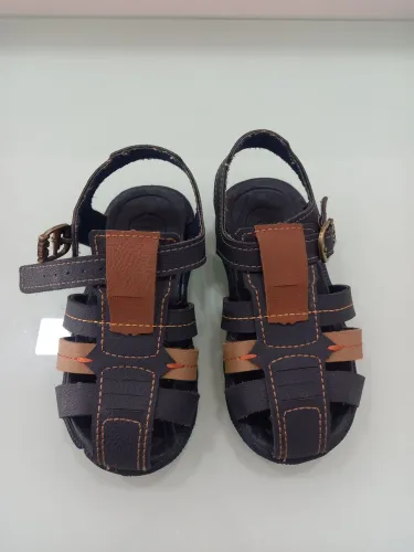 Sandalia infantil masculina klin tam 23 azul