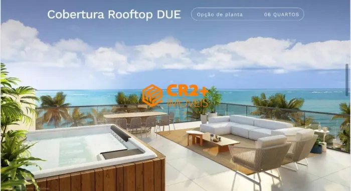 ROOFTOP EXCLUSIVO À BEIRA-MAR DA PRAIA DOS CARNEIROS - 218²m