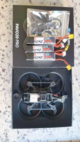 Drone FPV Pavo20 Pro pronto pra voar