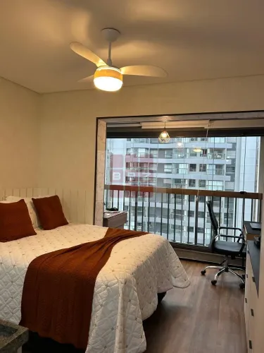 Studio à venda em São Paulo - Cidade Monções: 1 quarto, 1 banheiro, 25,00m² de área. Adqui