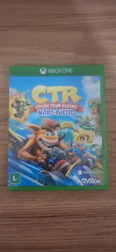 Crash team racing nitro fueled - mídia física xbox one