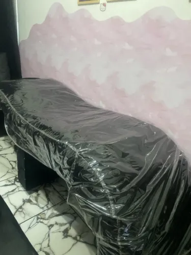 maca acompanhada da cadeira para lash designer