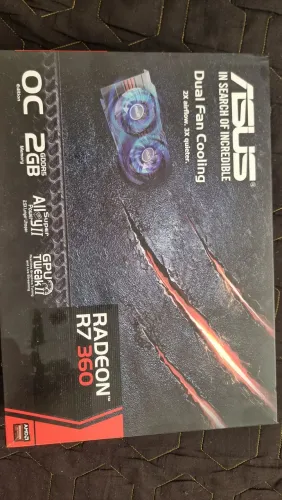 Placa de vídeo Asus Radeon R7 360 OC 2GB