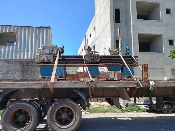 VENDO Torno IMOR 3.000mm x 660mm barramento! Funcionando! ORIGINAL! Retira em São Luís MA