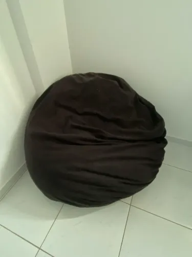 Puff Grande em Suede
