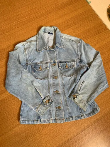 Jaqueta Jeans Feminina Vintage CGC