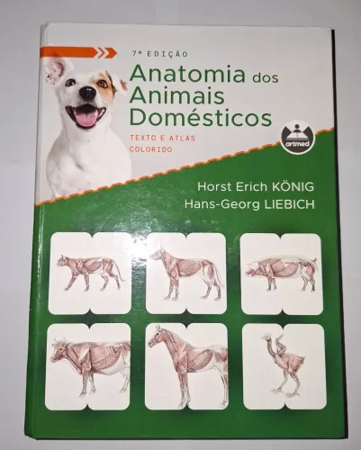LIVRO USADO: Anatomia dos animais domésticos, 7ª edição.