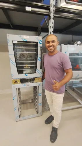 FORNO TURBO ELÉTRICO MONOFÁSICO PRP 008 PLUS PROGÁS