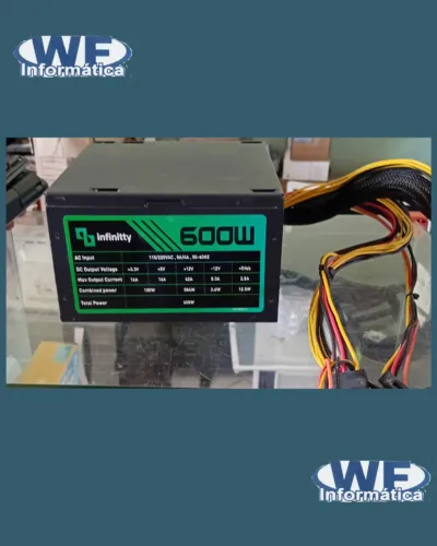 FONTE ATX 600WATTS INFINITTY 