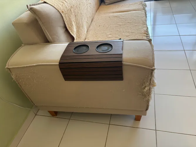 Sofá usado