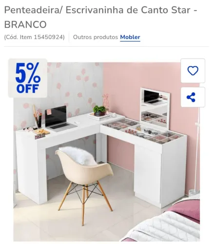 Penteadeira / escrivaninha