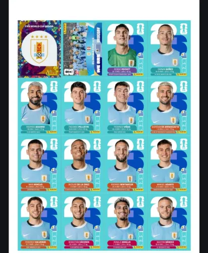 Figurinhas Copa do Mundo 2026