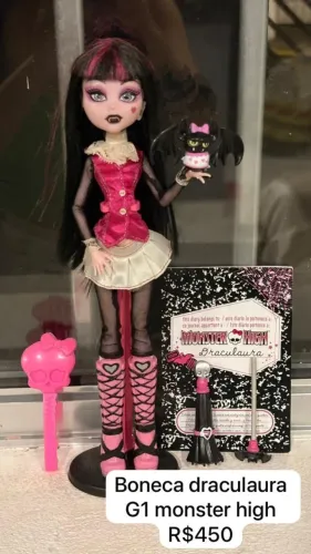 Boneca Monster High Draculaura G1