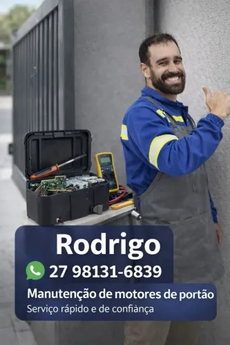 Instalação/ Manutenção de Motor de Portão