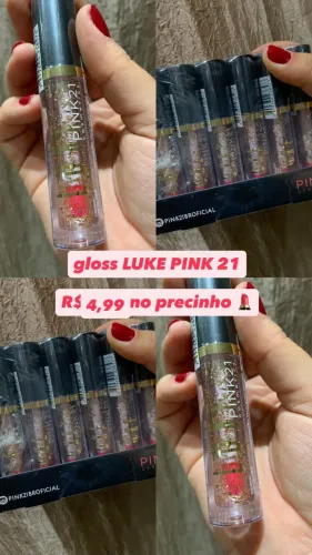 Gloss na promoção 