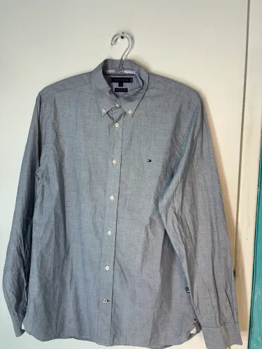 Camisa Social Tommy Hilfiger Original Masculina
