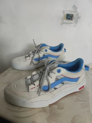 Tênis Vans skate 2 Wayvee Azul e branco
