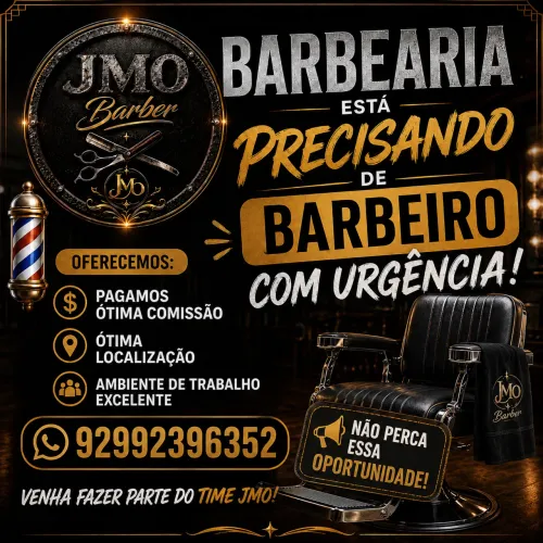 Preciso de barbeiro com experiência
