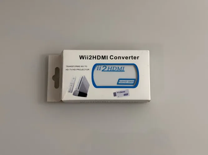 Adaptador Conversor Nintendo Wii Para Cabo Hdmi