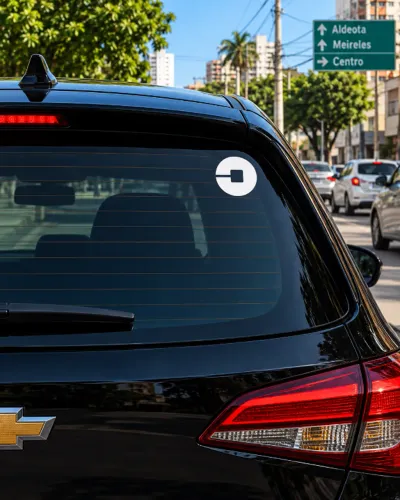 Adesivo uber