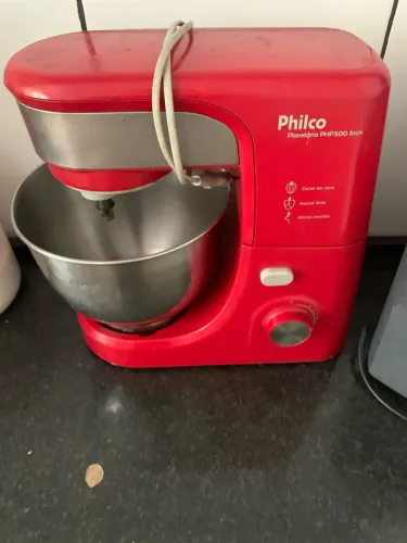 Batedeira Planetária Philco PHP500 Inox - Para conserto/peças