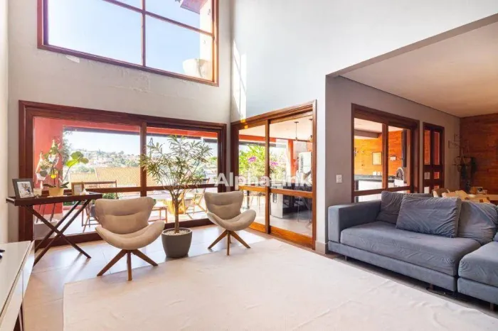 Casa com 4 dormitórios à venda, 410 m² por R$ 3.950.000,00 - Alphaville - Santana de Parna