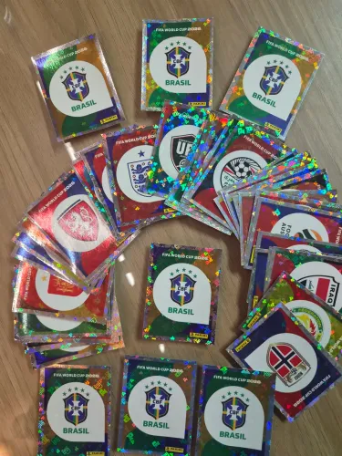 Escudos Copa 2026 - impecáveis - Unidade ou Set Completo