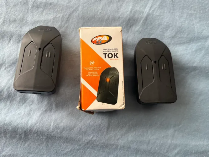 controle portão PPA TOK