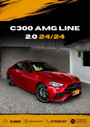 Mercedes-Benz C-300 AMG Line EQ Boost 2.0 TB Aut. 2024